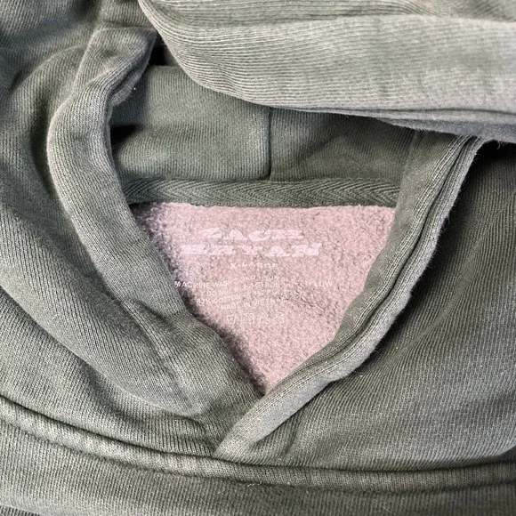 Zach Bryan 2023 Men's Size XL Country Music Tour Merch Thick Heavy Green Hoodie - Picture 6 of 13